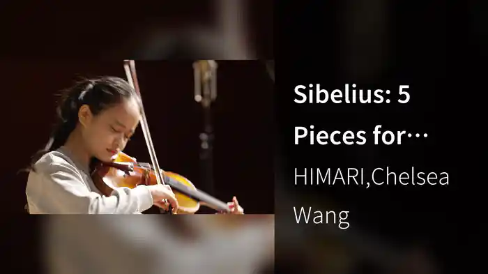 Sibelius: 5 Pieces for Violin & Piano, Op. 81: No. 1, Mazurka