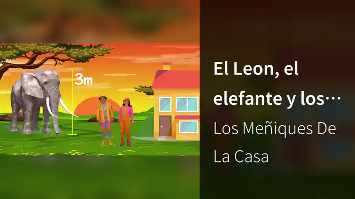 El Leon, el elefante y los animales de la selva | que es ser vegetariano