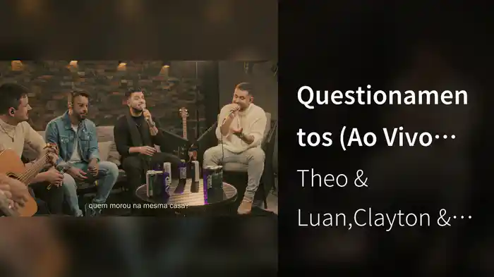 Questionamentos (Ao Vivo Em São José Do Rio Preto / 2023 / Lyric Video)