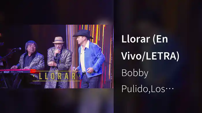 Llorar (En Vivo/LETRA)