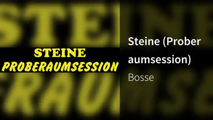 Steine (Proberaumsession)