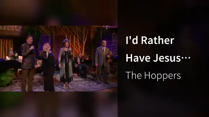 I'd Rather Have Jesus (Live)