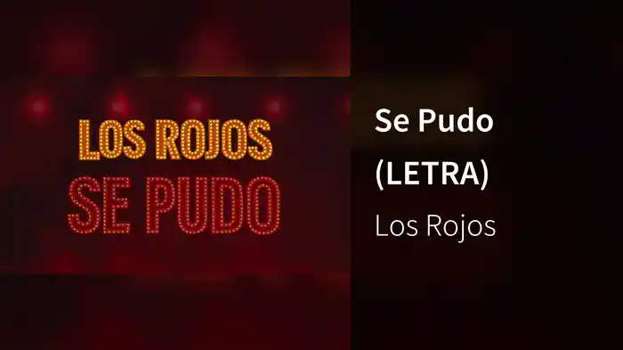 Se Pudo (LETRA)