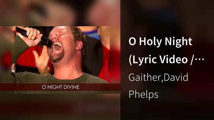 O Holy Night (Lyric Video / Live At Alabama Theatre, Birmingham, AL/2000)