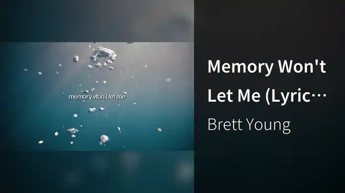 Memory Won't Let Me (Lyric Video)
