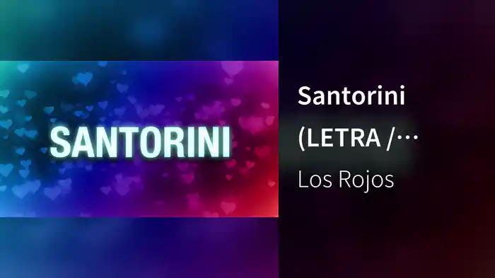 Santorini (LETRA / Versión Norteña)