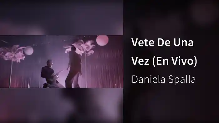 Vete De Una Vez (En Vivo)