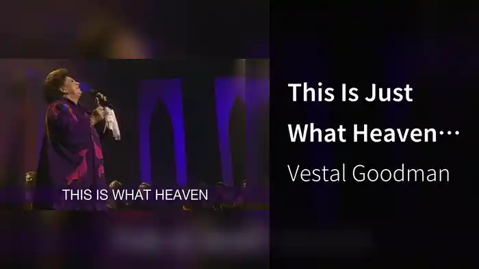 This Is Just What Heaven Means To Me (Lyric Video/Live At The Tennessee Performing Arts Center, Nashville, TN/1996)