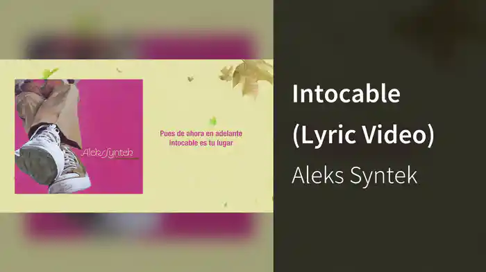 Intocable (Lyric Video)