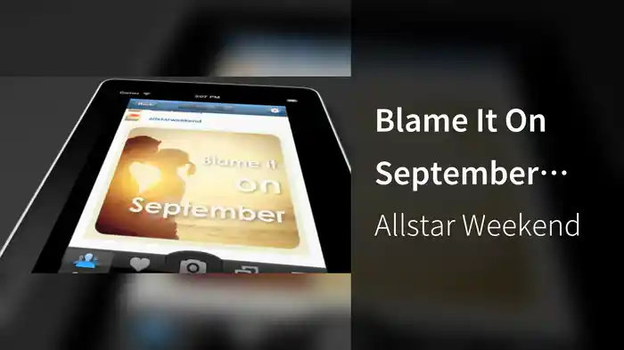 Blame It On September (Lyric Video)