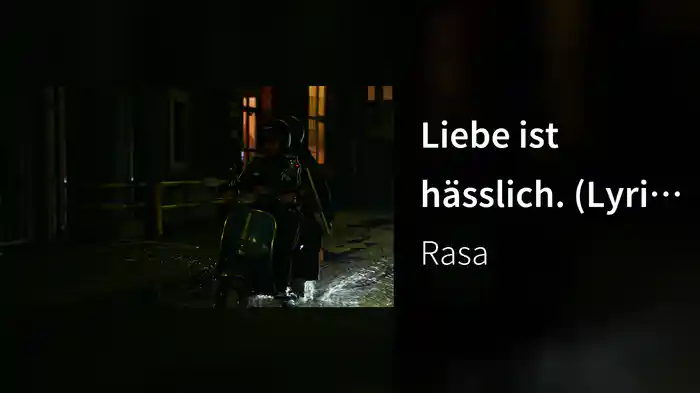 Liebe ist hässlich. (Lyric Video)