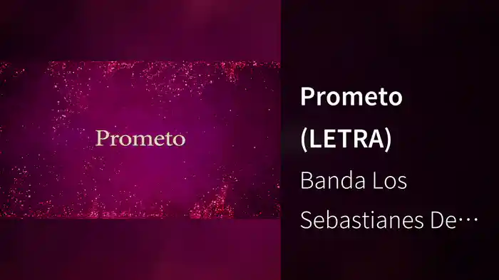 Prometo (LETRA)