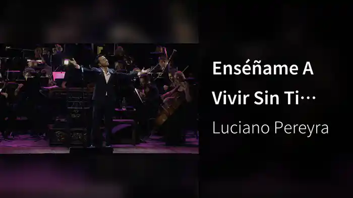 Enséñame A Vivir Sin Ti (Live At Teatro Colón, Argentina / 2019)
