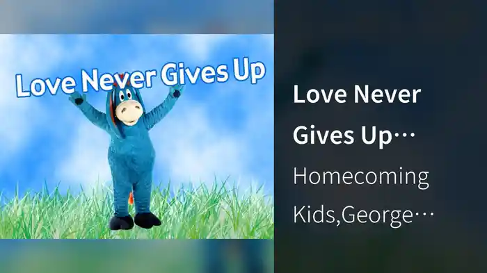 Love Never Gives Up (Live)