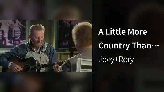 A Little More Country Than That (Live)