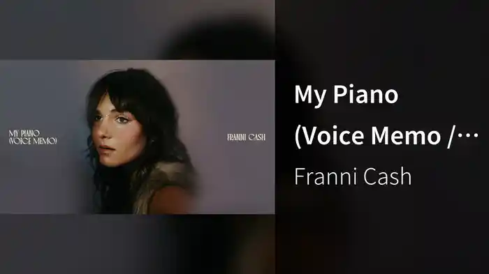 My Piano (Voice Memo / Audio)