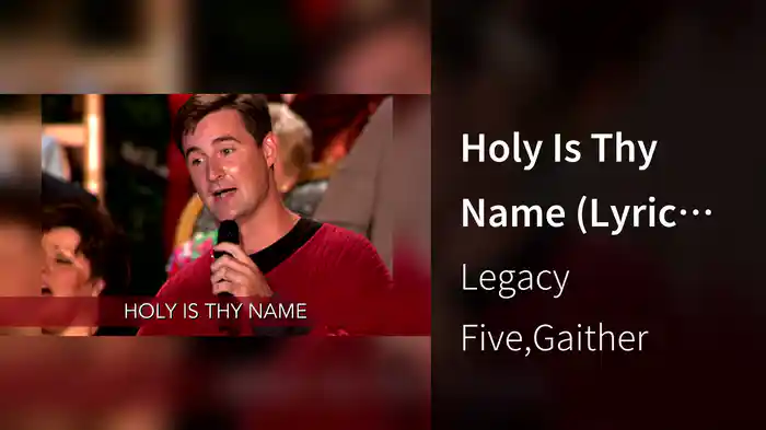 Holy Is Thy Name (Lyric Video / Live At Alabama Theatre, Birmingham, AL / 2000)