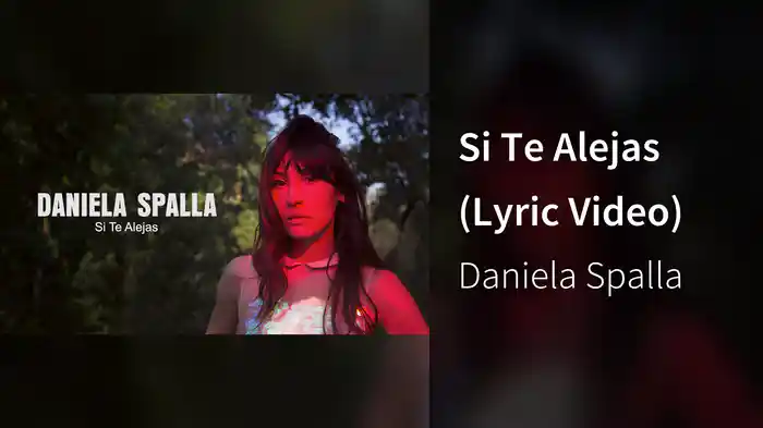 Si Te Alejas (Lyric Video)