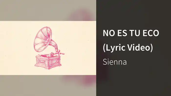 NO ES TU ECO (Lyric Video)