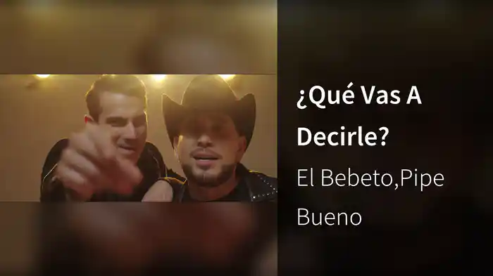 ¿Qué Vas A Decirle?