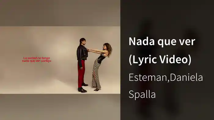 Nada que ver (Lyric Video)