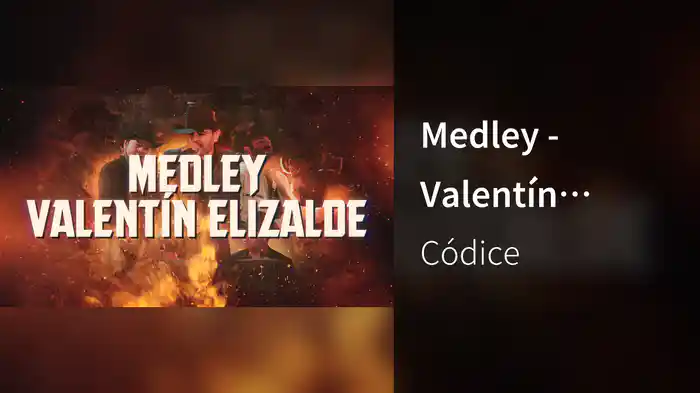 Medley - Valentín Elizalde (LETRA/En Vivo)