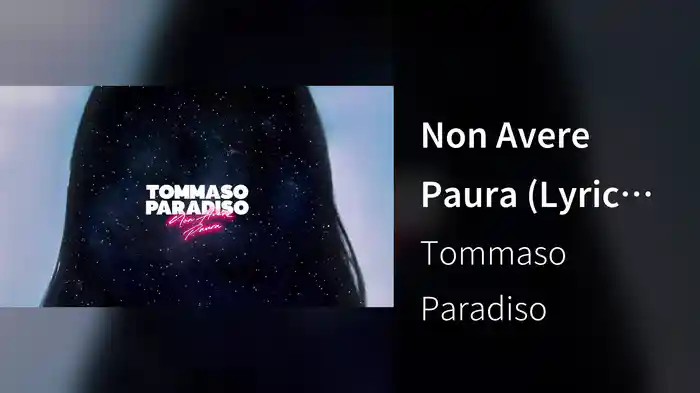 Non Avere Paura (Lyric Video)