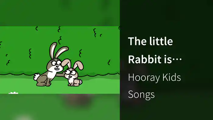 The little Rabbit is hiding