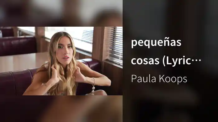 pequeñas cosas (Lyric Video)