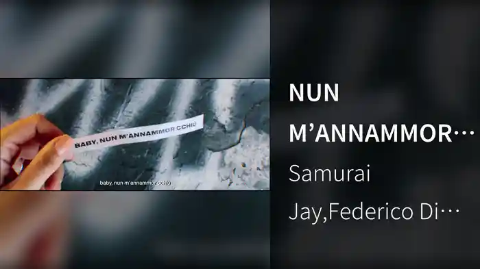 NUN M’ANNAMMOR CCHIU’ (TO GIUR) (Lyric Video)