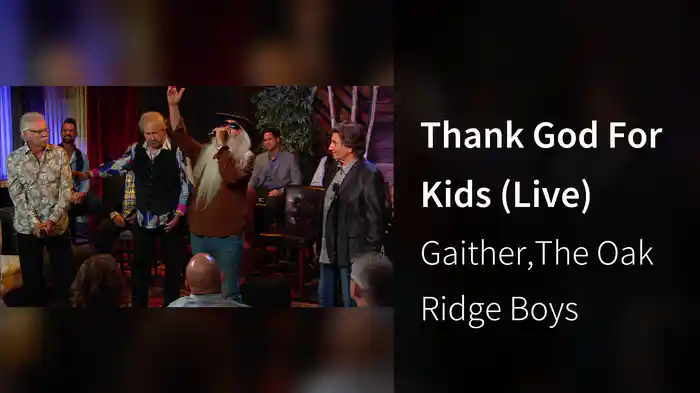 Thank God For Kids (Live)