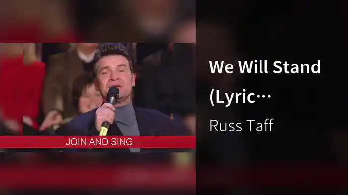We Will Stand (Lyric Video/Live At Westminster Central Hall, London, England/2001)