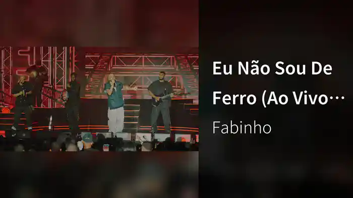 Eu Não Sou De Ferro (Ao Vivo No Rio De Janeiro / 2026)
