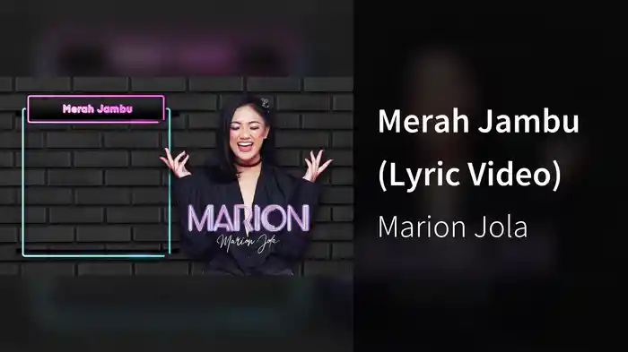 Merah Jambu (Lyric Video)