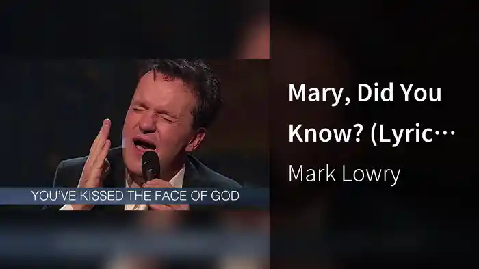 Mary, Did You Know? (Lyric Video/Live At Beacon Theatre, New York, NY/2001)