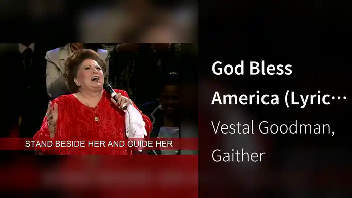God Bless America (Lyric Video / Live At The Kennedy Center, Washington, DC / 1999)