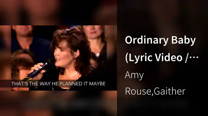 Ordinary Baby (Lyric Video / Live At Alabama Theatre, Birmingham, AL / 2000)