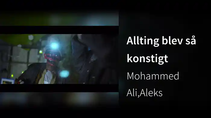 Allting blev så konstigt