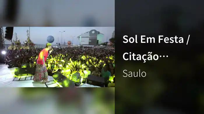 Sol Em Festa / Citação Poema: Meto-me Para Dentro (Ao Vivo)