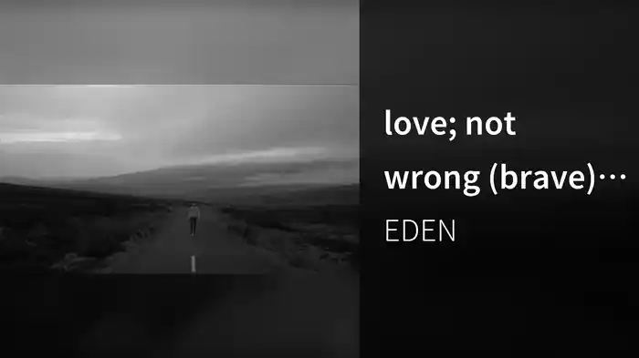 love; not wrong (brave) (Visualizer)