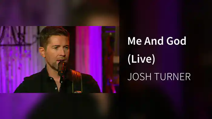 Me And God (Live)