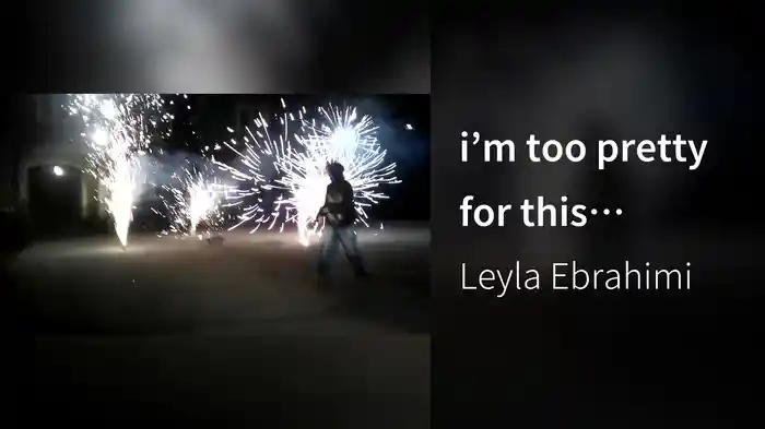 i’m too pretty for this (Visualizer)