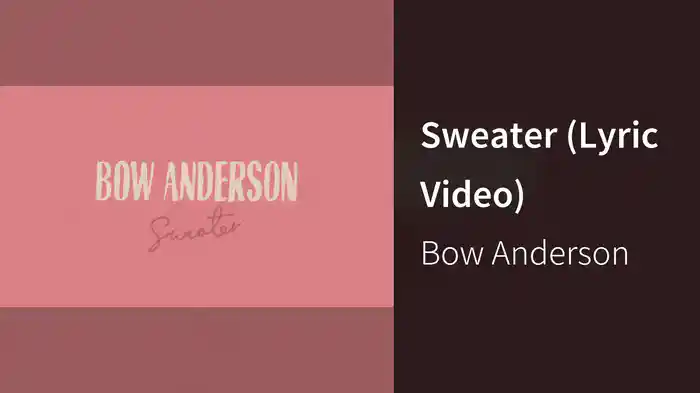 Sweater (Lyric Video)