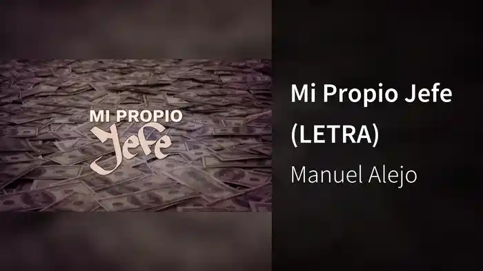 Mi Propio Jefe (LETRA)