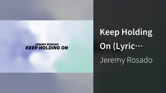 Keep Holding On (Lyric Video)