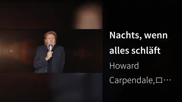 Nachts, wenn alles schläft