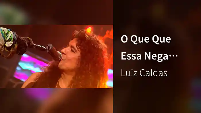 O Que Que Essa Nega Quer? (Ao Vivo)