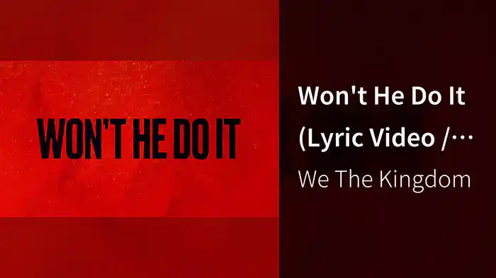Won't He Do It (Lyric Video / Live In Albert Lea, MN & Dothan, AL, 2024)