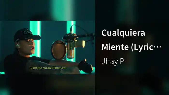 Cualquiera Miente (Lyric Video)