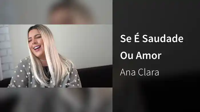 Se É Saudade Ou Amor